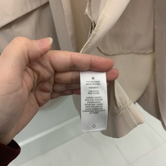 Dynamite light cream/tan blazer - Picture 3 of 4